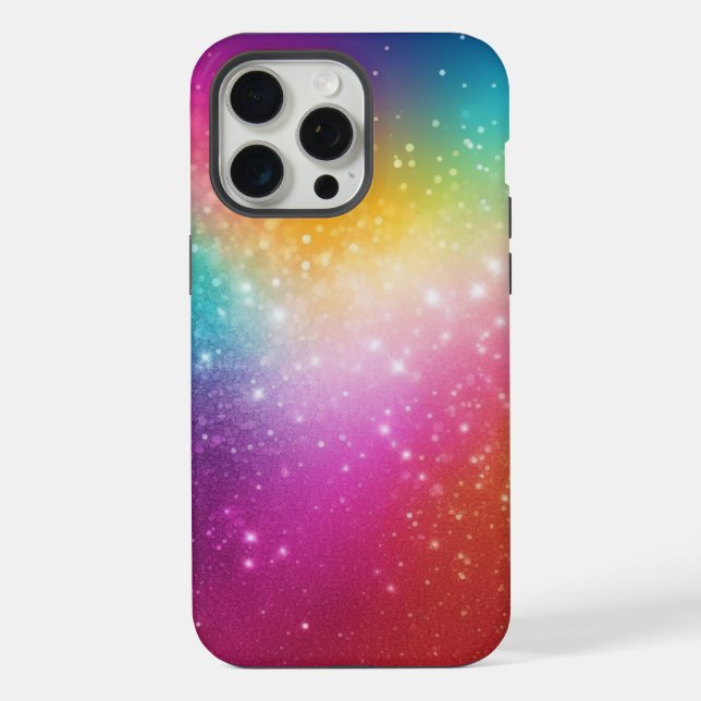 Rainbow Sparkle iPhone Case (Back)
