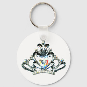 Rainbow Sparkles of a Tiara keychain