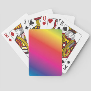 Rainbow Spectrum Fab Fun Playing Cards