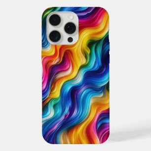Rainbow Spectrum, rainbow camo, multi-coloured iPhone 15 Pro Max Case