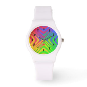 Rainbow Spectrum Spiral Watch