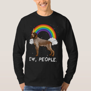 Rainbow Spinoni Italiani Ew People Unicorn Dog T-Shirt