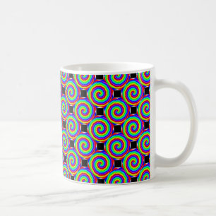 Rainbow Spiral by Kenneth Yoncich Coffee Mug