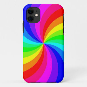 RAINBOW SPIRAL iPhone 11 CASE