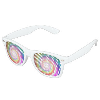 rainbow spiral party shades