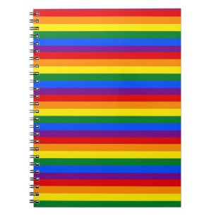 rainbow Spiral Photo Notebook