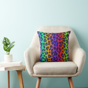 Rainbow Splash 16x16 Cushion