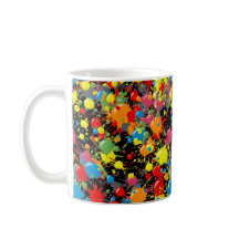 Rainbow Splash Paint Droplets PD