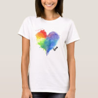 Rainbow Heart T-Shirts \u0026 Shirt Designs 