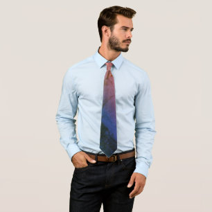Rainbow Splatter Tie