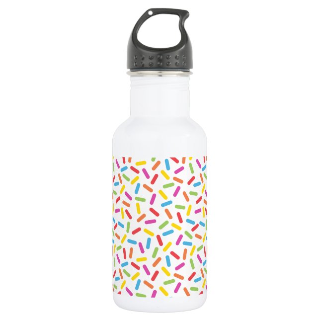 Rainbow Sprinkles 532 Ml Water Bottle (Front)