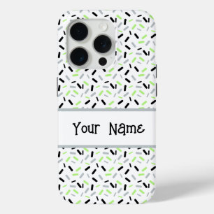 Rainbow Sprinkles Agender Pride Flag iPhone 15 Pro Case