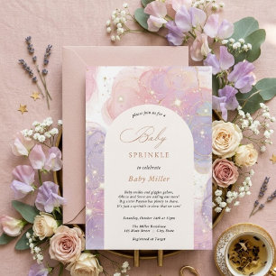 Rainbow Sprinkles Baby Sprinkle Invitation