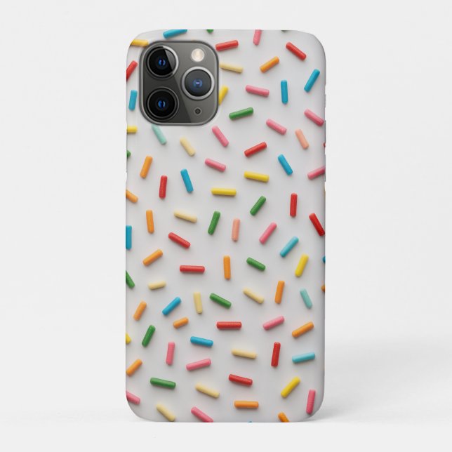 Rainbow Sprinkles Colourful Pattern Case-Mate iPhone Case (Back)