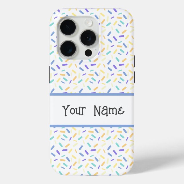 Rainbow Sprinkles Genderfaun Pride Flag Case-Mate iPhone Case (Back)