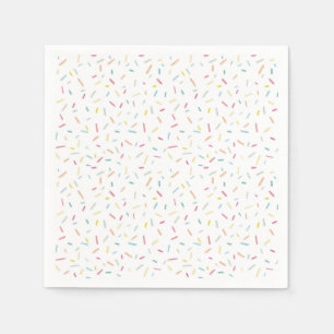 Rainbow Sprinkles Napkin