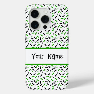 Rainbow Sprinkles Neutrois Pride Flag iPhone 15 Pro Case