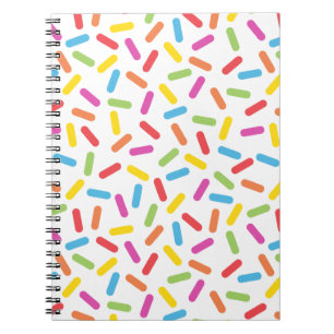 Rainbow Sprinkles Notebook