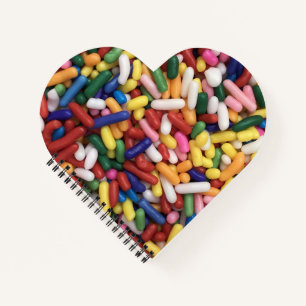 Rainbow Sprinkles Notebook