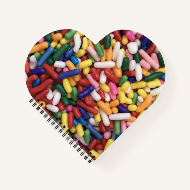 Rainbow Sprinkles Notebook (Front)