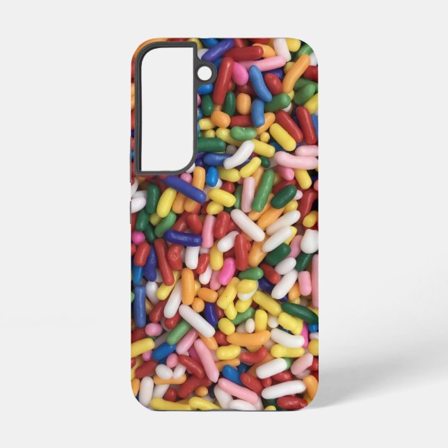 Rainbow Sprinkles Samsung Galaxy S22 Case (Back)