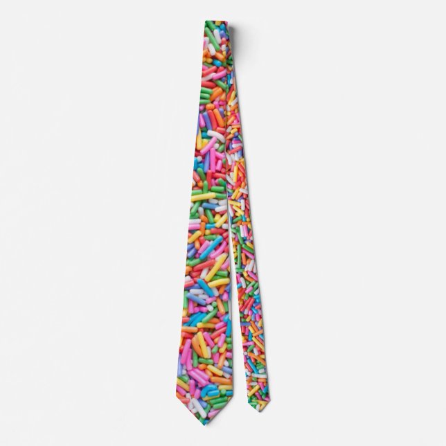 Rainbow Sprinkles Tie (Front)