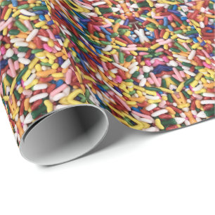 Rainbow Sprinkles Wrapping Paper