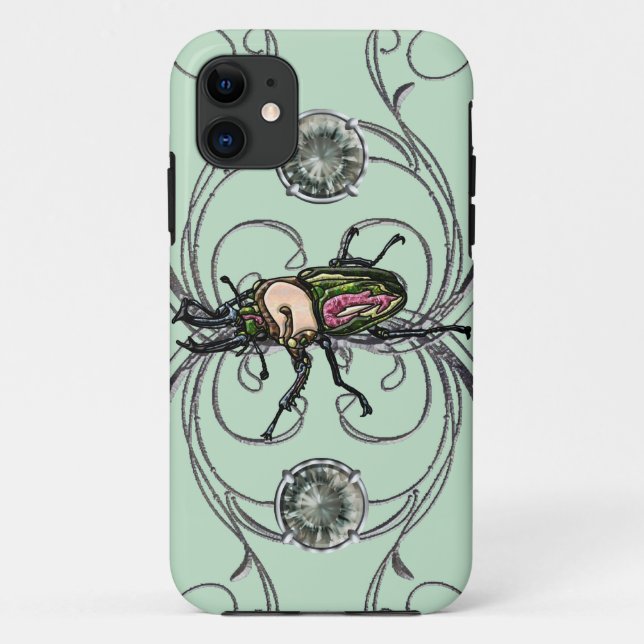 Rainbow Stag Beetle Case-Mate iPhone Case (Back)