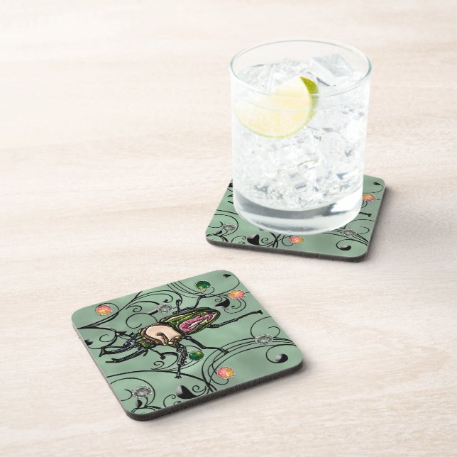 Rainbow Stag Beetle Coaster (Right Side)