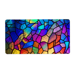 Rainbow Stained Glass Pattern