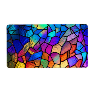 Rainbow Stained Glass Pattern