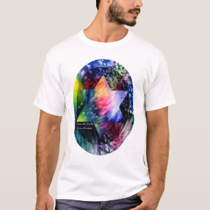 Rainbow Star of David T-Shirt