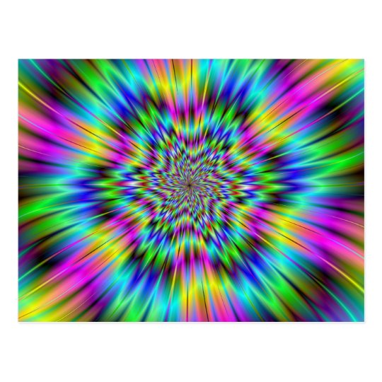 Rainbow Star Postcard