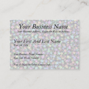 Rainbow Stars Business Card