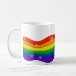 Rainbow & Stars Coffee Mug
