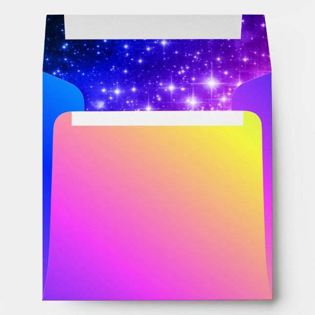 Rainbow Stars Envelopes (Back (Bottom))