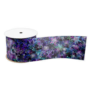 rainbow stars ribbon satin ribbon