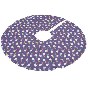 Rainbow Stars Tree Skirt