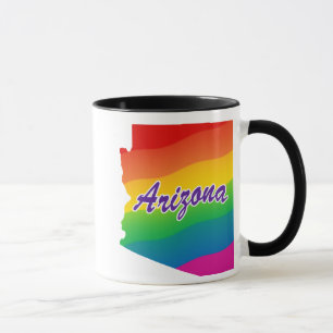 Rainbow State of Arizona Mug