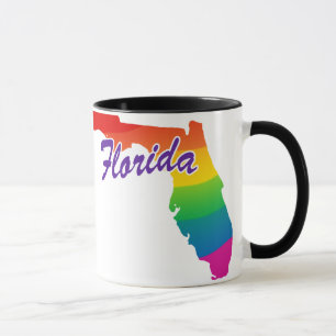 Rainbow State Of Florida Mug
