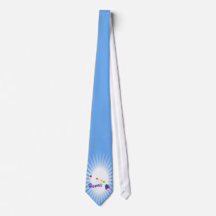 Rainbow State Of Hawaii Tie