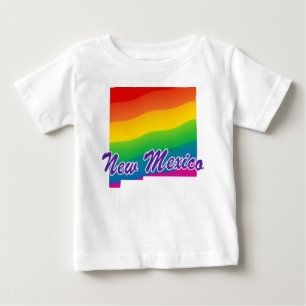 Rainbow State Of New Mexico Baby T-Shirt
