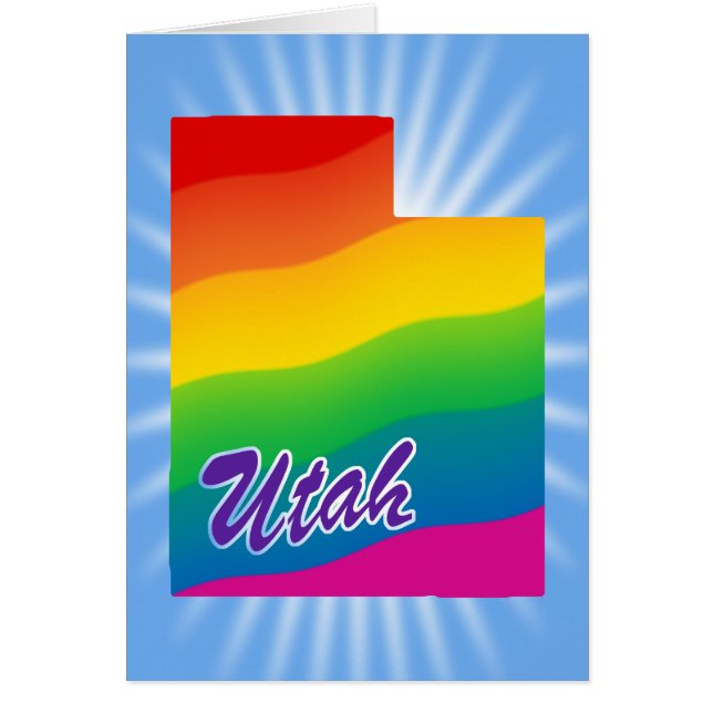 Rainbow State Of Utah (Front)