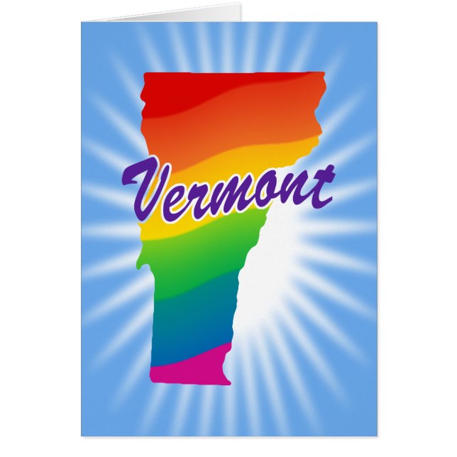 Rainbow State Of Vermont (Front)
