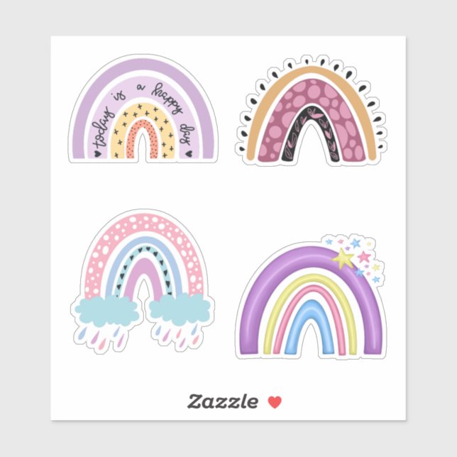 Rainbow Sticker (Sheet)