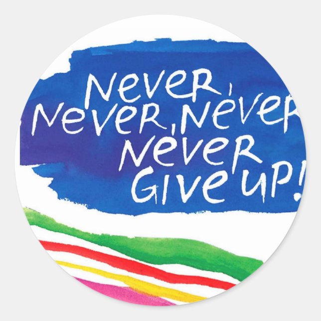 rainbow sticker (Front)