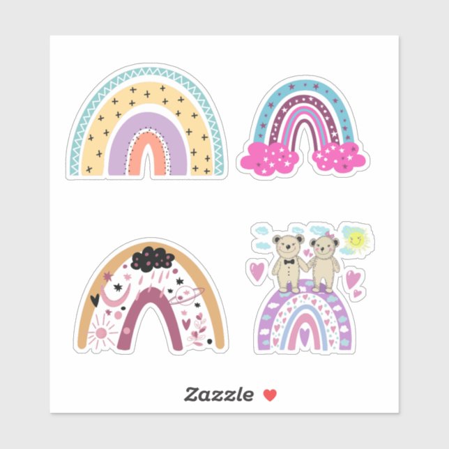 Rainbow Sticker (Sheet)