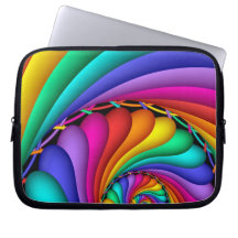Rainbow Stitchery Gay Pride LGBT Laptop Sleeve