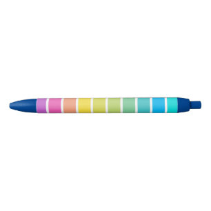 Rainbow Stripe Multi-Color Pen