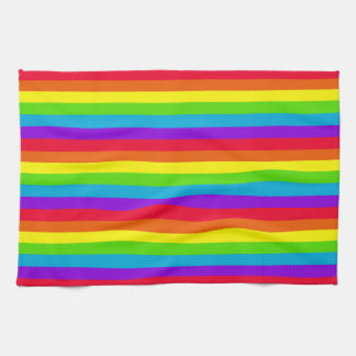 Rainbow Striped Kitchen/Hand Towel